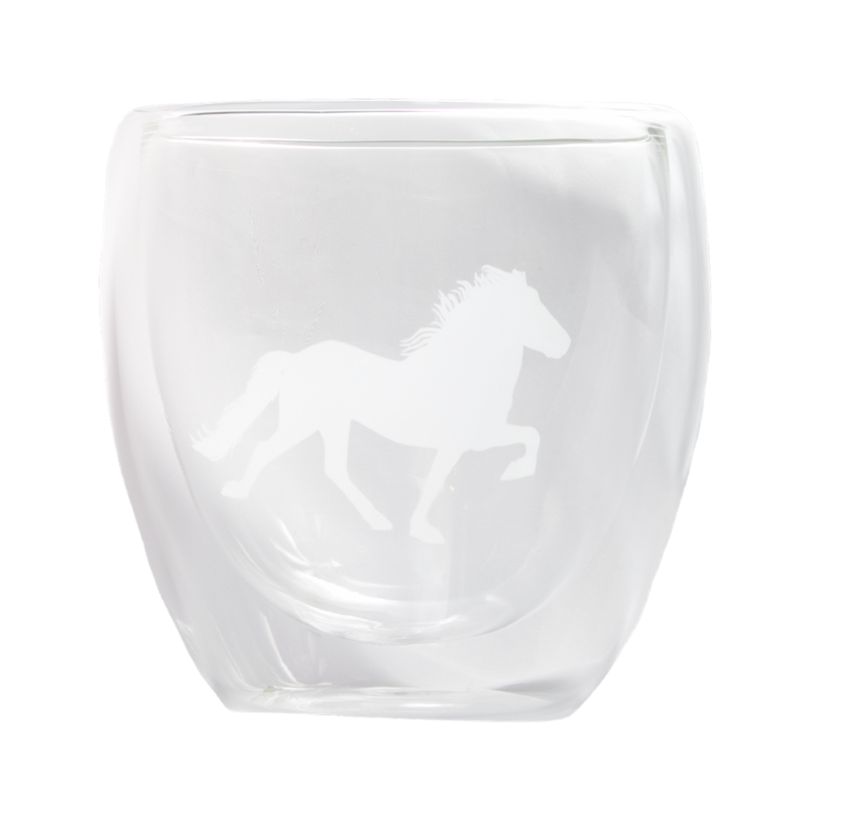 Termoglas med islandsk hest