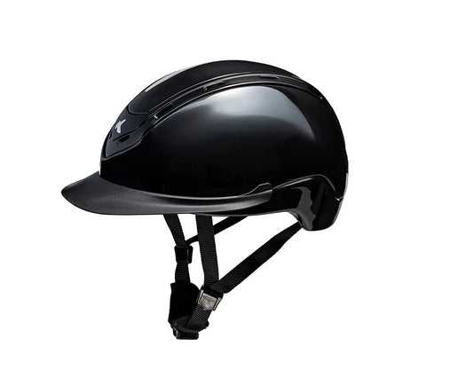 KED Nomic Ridehjelm Black Glossy